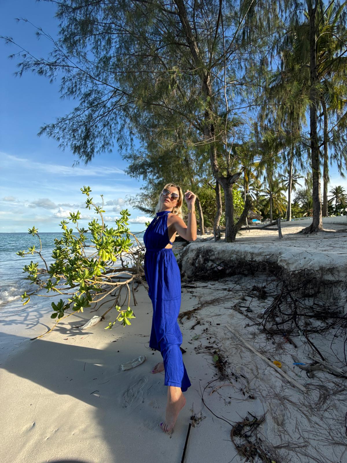 Letni Kombinezon Royal Blue