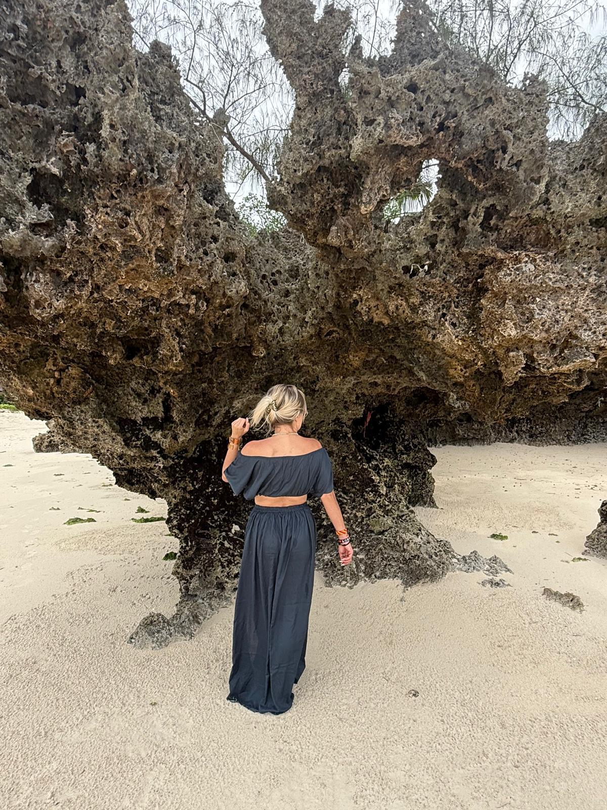 Off-Shoulder Top & Skirt Ash