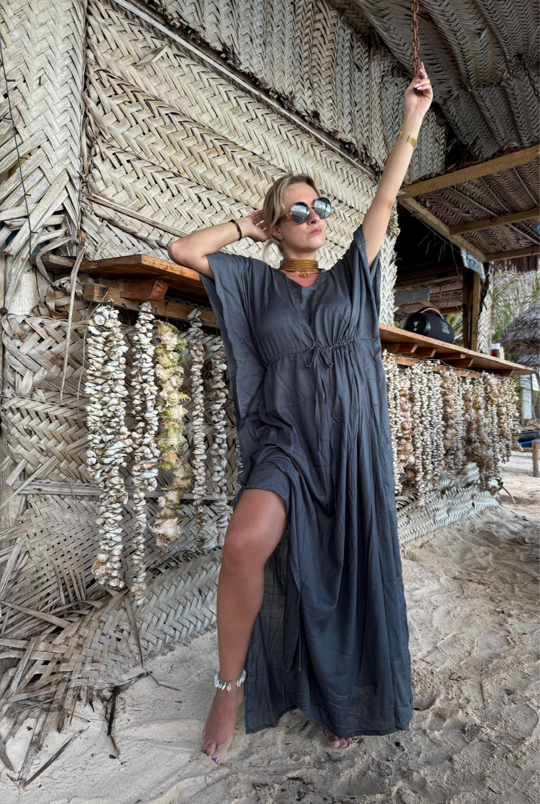 Kaftan Dress Ash