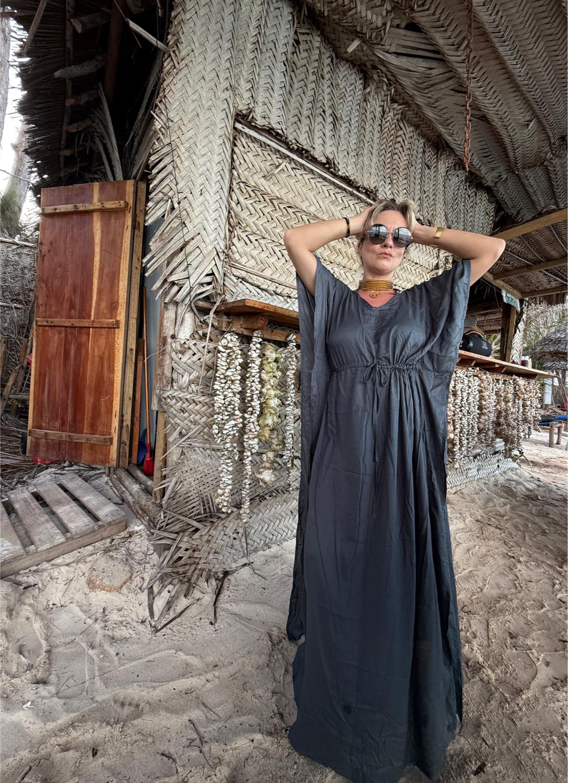Kaftan Dress Ash