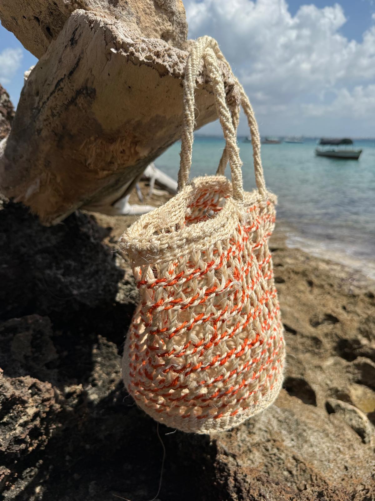 Handmade Boho Beach Bag – Agave Fiber Tote